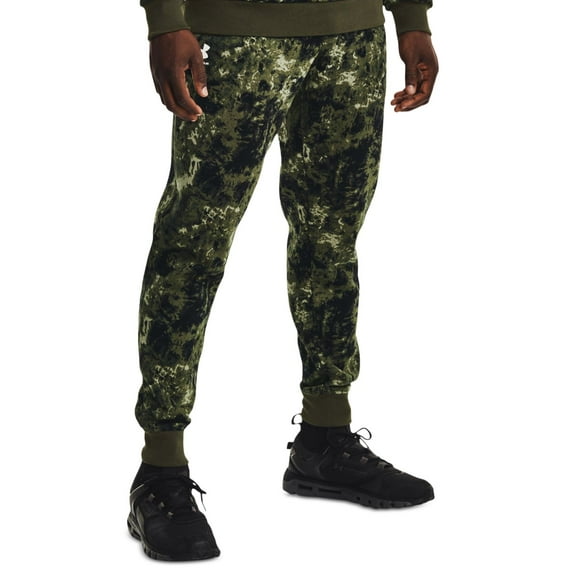 Under Armour Mens Rival Fleece Cloud Camo Jogger Pants