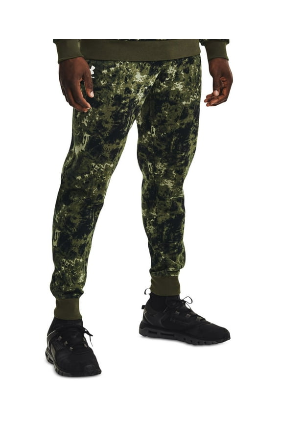 Mens Rival Fleece Cloud Camo Jogger Pants