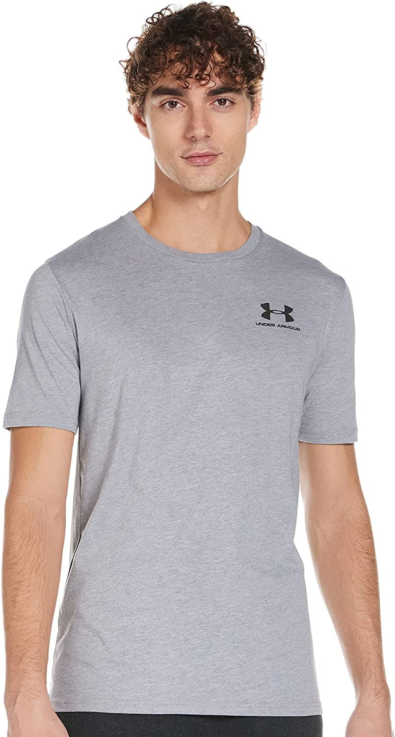 Under Armour Mens Sportstyle Left Chest Short-Sleeve T-Shirt Under Armour Mens Sportstyle Left Chest Short-Sleeve T-Shirt
