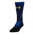 thumbnail image 1 of Under Armour Mens Steph Curry Midweight Socks, Blue, Large, 1 of 1