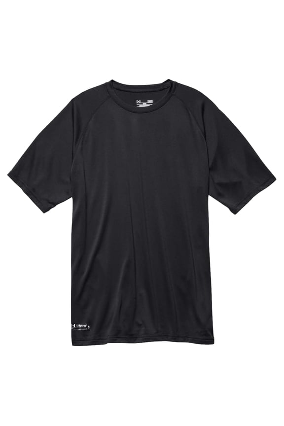 Mens T-Shirt UA Tactical Tech Short Sleeve Athletic Tee 1005684, Black, 3XL