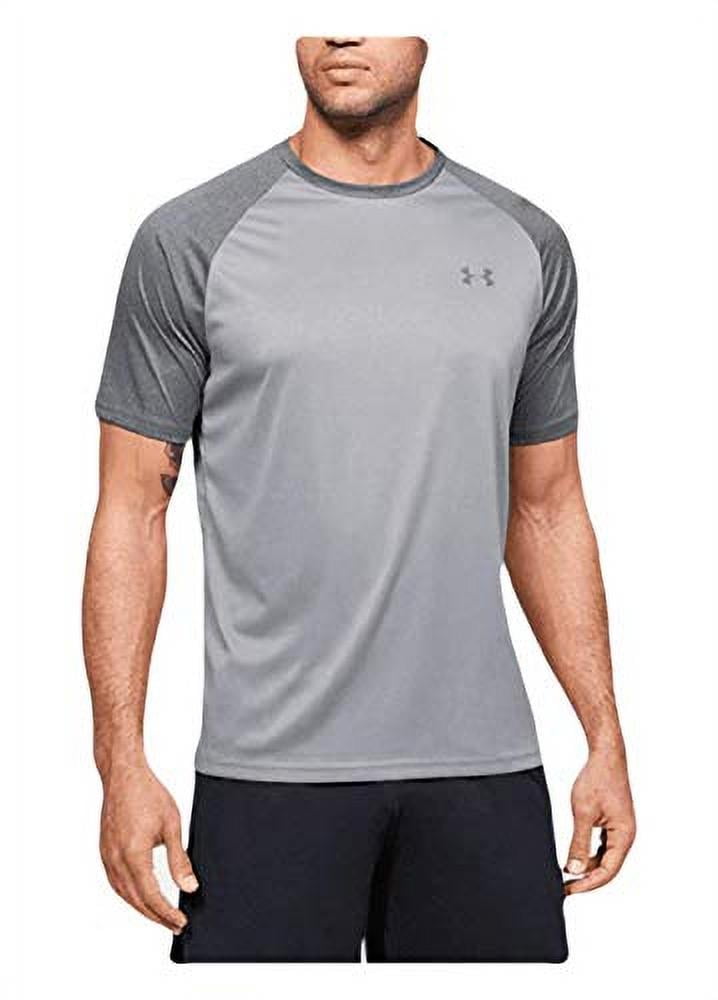 Under Armour Men's Steel Light Heather/White Athletics T-Shirt