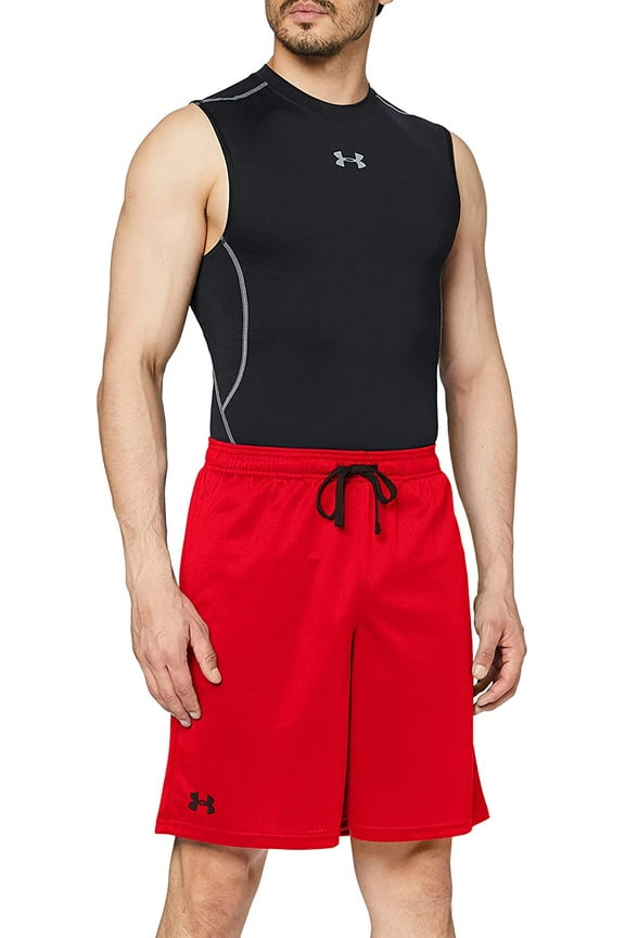 Mens Tech Mesh Shorts Red 600/Black 3X-Large