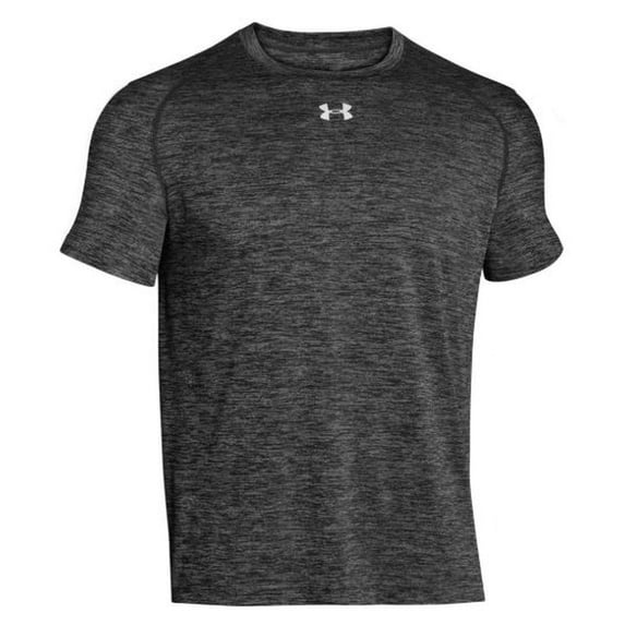 Under Armour Mens Twisted Tech Locker T-Shirt Tee UA Short Sleeve (Black, XL)