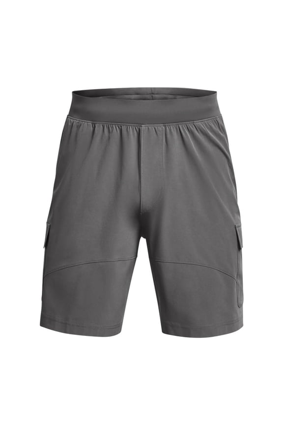 Mens Woven Stretch Cargo Shorts