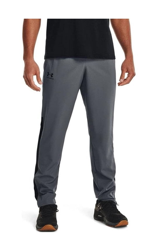 Mens Woven Vital Workout Pants Pitch Gray 012/Black X-Large Tall