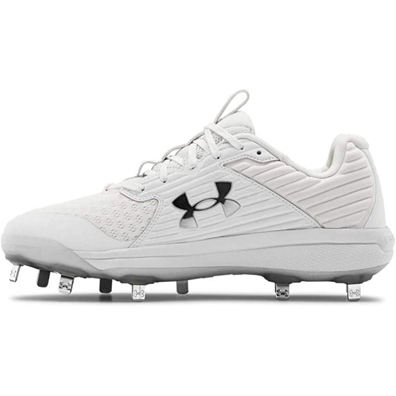 3022999 Under Armour Men's Yard MT Baseball Shoe White 101 Size 11