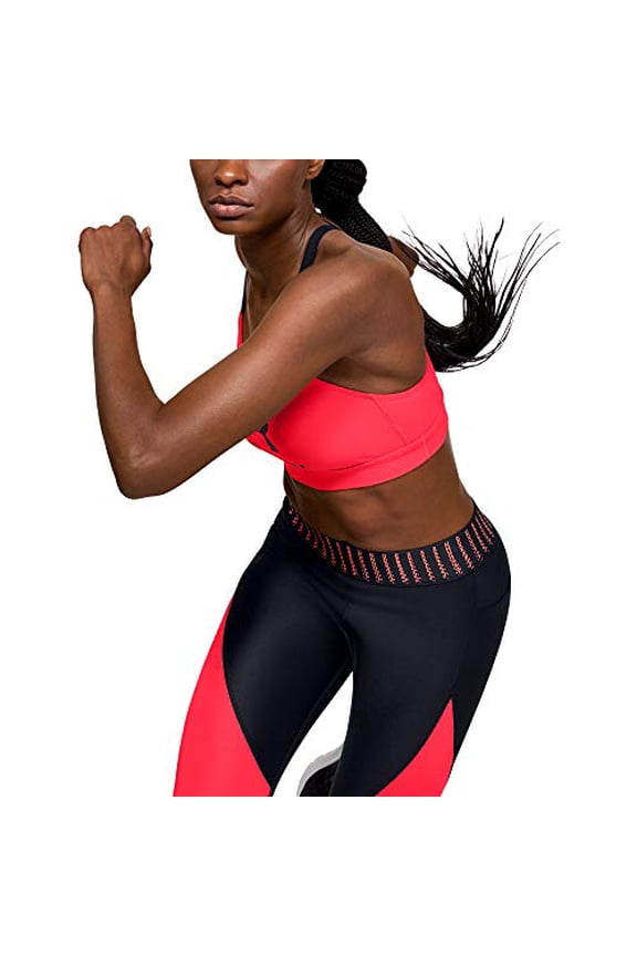 Mid Keyhole Bra Womens Active Shirts & Tees Size L, Color: Beta/Black