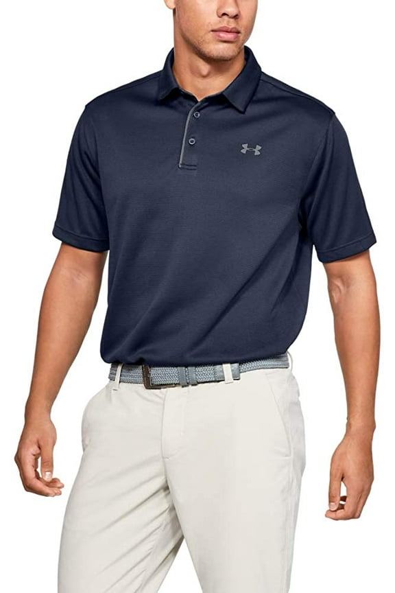 Midnight Navy Tech Polo - Mens Shirt  - 1290140-410