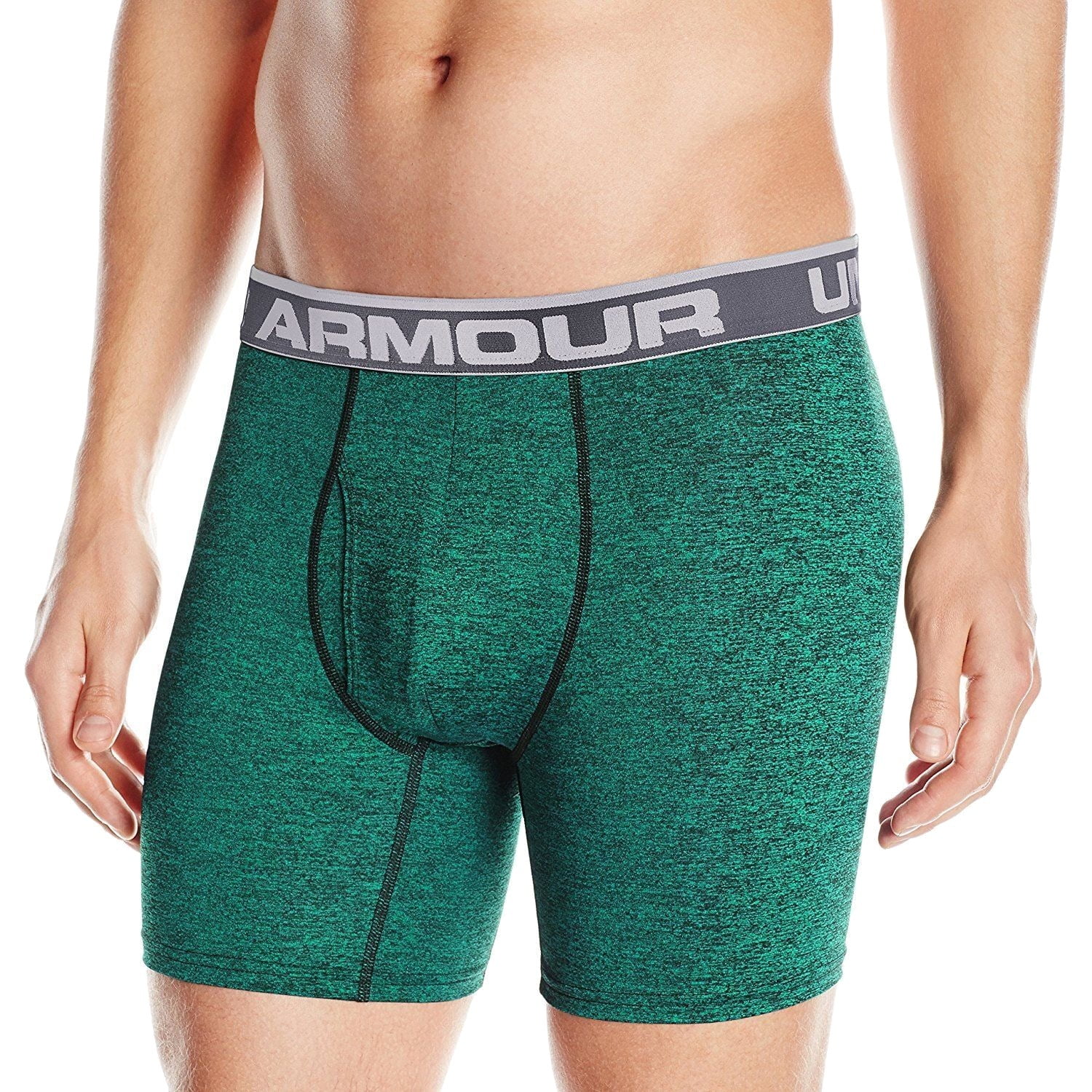 Under Armour NEW Green Mens Size Small S Stretch Boxer Brief Underwear 202  