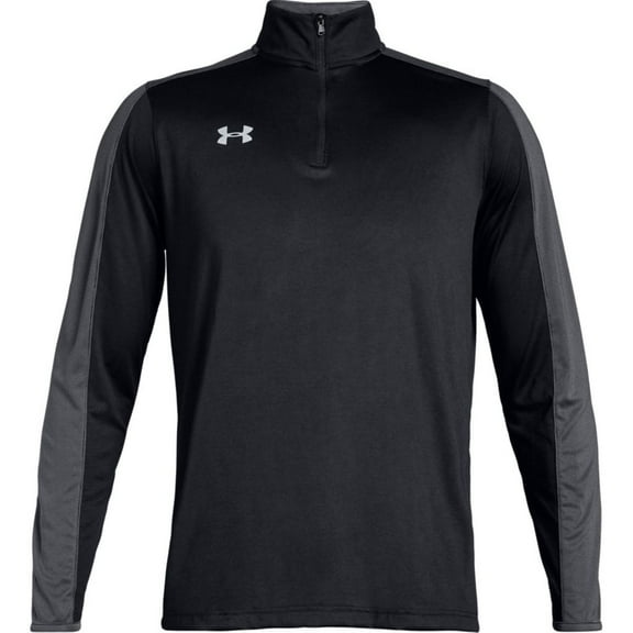 Under Armour Novelty Locker Men's 1/4 Zip Shirt Top, Black, Small