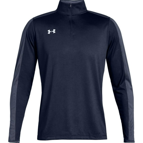 Under Armour Novelty Locker Men's 1/4 Zip Shirt Top, Navy, 3XL