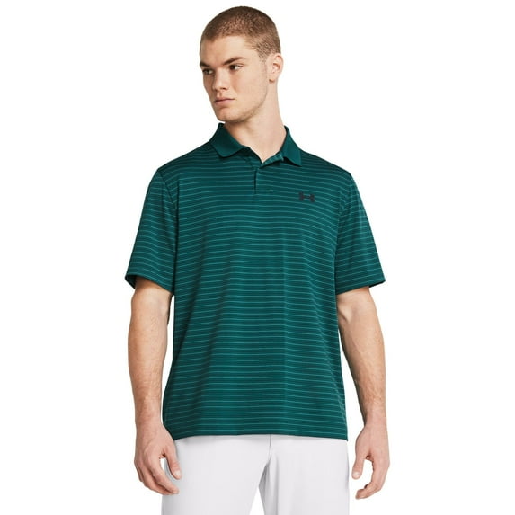 Under Armour Performance 3.0 Novelty Polo Hydro Teal/Circuit Teal/Black 3XL