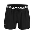 thumbnail image 1 of Under Armour Play Up Kids Girls Fitness Sport Short Black/White - YL, 1 of 2