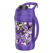 Under Armour Playmaker Jug 64 Oz. Water Bottle, Purple Python
