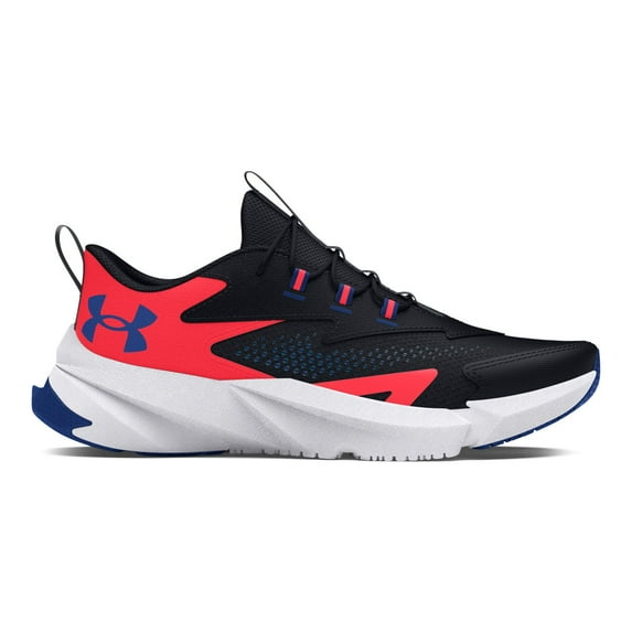 Under Armour Scramjet 6 AL Little Kid Boys' Running Shoes Color: Black Beta Blue Size: 13