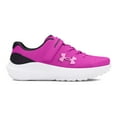 thumbnail image 1 of Under Armour Surge 4 AC Little Kids' Running Shoes Color: Magenta Stellar Pink Size: 2, 1 of 4