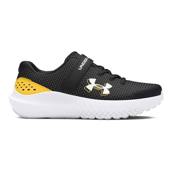Under Armour Pre-School UA Surge 4 AC Kids' Running Shoes Color: Taxi White Size: 11