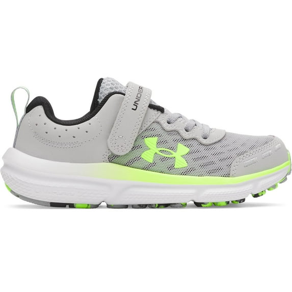 Under Armour Preschool Assert 10 AC Kids' Running Shoes Color: Mod Gray Green Size: 2