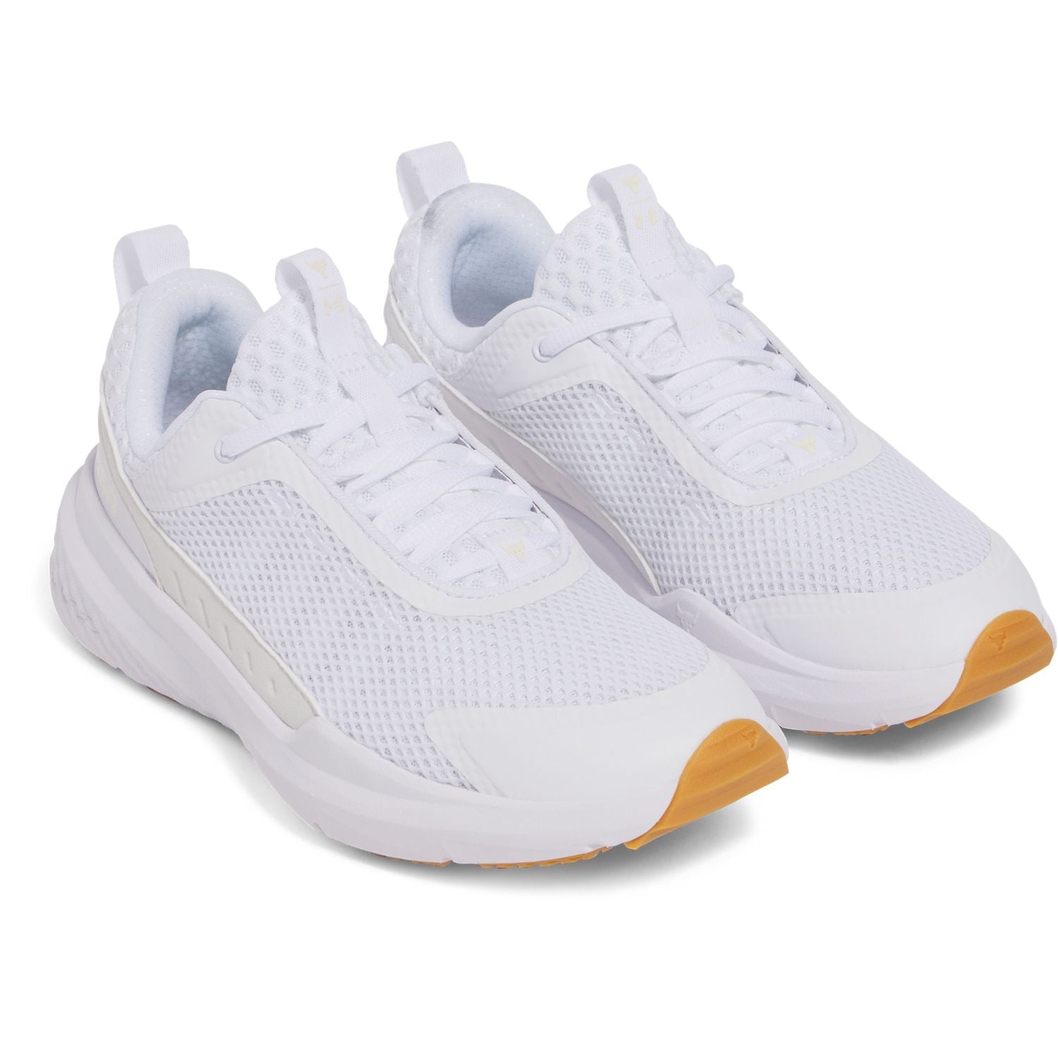 Under Armour Project Rock 3 Training Shoes Mens Size 13 White NEW Under Armour Project Rock 3 Women 9 Training Shoe White  main image 3