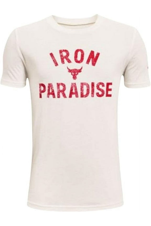 Project Rock Boy's Kids Iron Paradise Tee T-Shirt