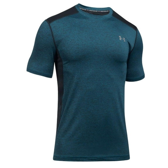 Under Armour Raid Mens Short Sleeve Training Fitness T-Shirt Tee Teal Marl - M