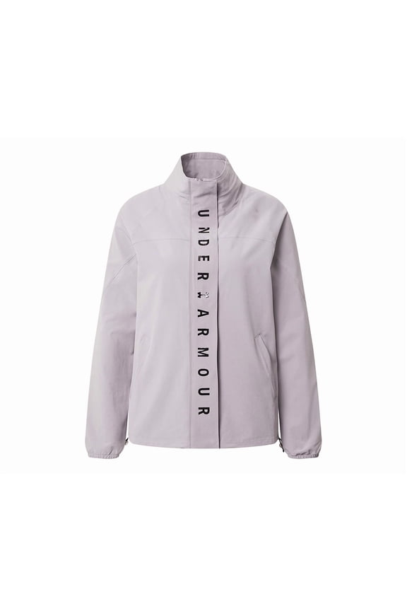 Recover Woven Full-Zip Womens Jackets Size XS, Color: Purple/Slate