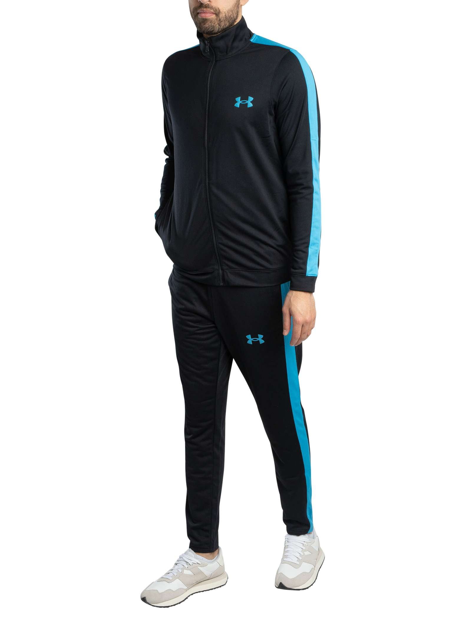 Under Armour Rival Knit Tracksuit, Black - Walmart.com