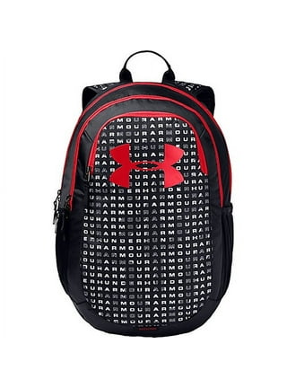 Under Armour UA Hustle 5.0 Backpack, Black Multi Color, 6.3W x 20.1H x  12.6D 