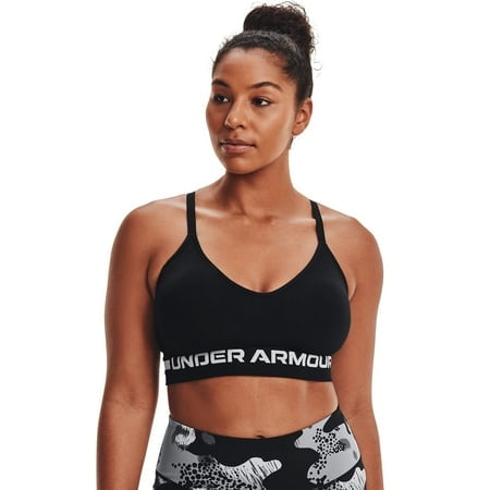 Under Armour Seamless Low-Impact Sports Bra Color: Black Size: X LARGE