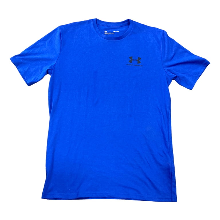 UNDER ARMOUR 半袖カットソー L スポーツウェア ロゴ ブルー 楽天市場】アンダーアーマー 半袖（カラーブルー）（スポーツウェア