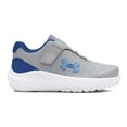 thumbnail image 1 of Under Armour Surge 4 AC Toddler Running Shoes Color: Mod Tech Blue Size: 7 T, 1 of 4