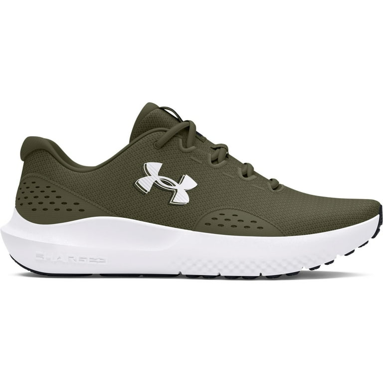 Under Armour Surge 4 Men s Running Shoes Color Marine Green White Size 14 Walmart