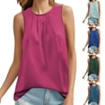 thumbnail image 1 of Under Armour Tank Top Women Tank Top Womens Fashion Women's Casual Round Neck Sleeveless T-Shirt Summer Navy Xxl, 1 of 3