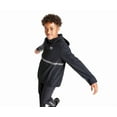 thumbnail image 1 of Under Armour Taped Wordmark Zip Woven Boys Jackets Size YXL, Color: Black/White, 1 of 2