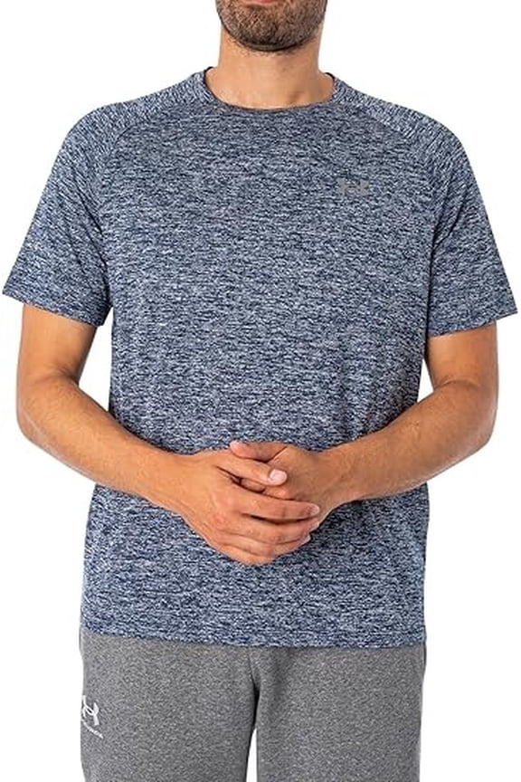 ACADEMY/STEEL Men's Tech 2.0 Short Sleeve T-Shirt, US 2XL/TG/2EG