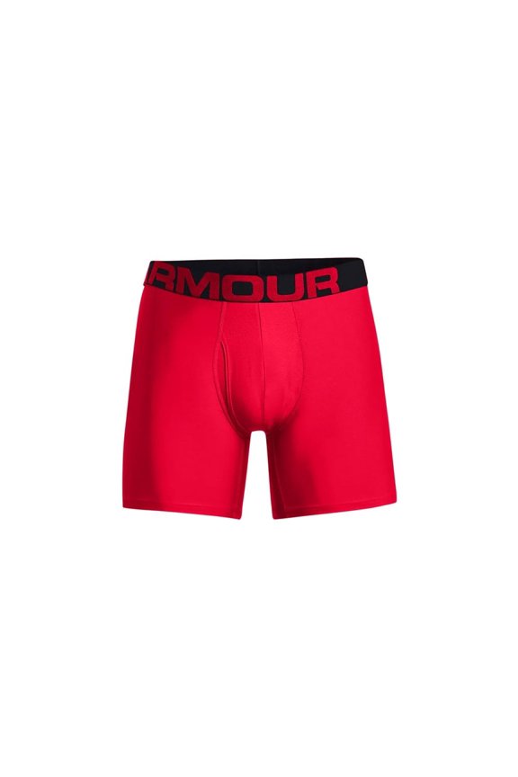 Tech 6in Boxerjock 2pk - Red/Black - 4XL