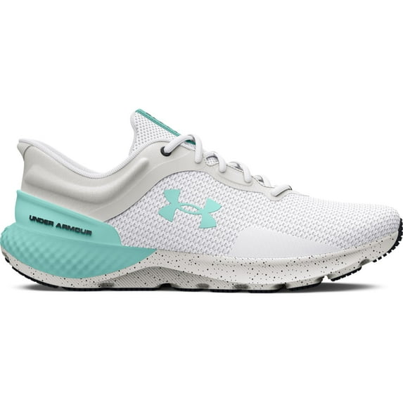 Under Armour UA Charged Escape 4 Women's Running Shoes Color: White Turquoise Size: 6