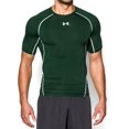thumbnail image 1 of Under Armour UA HeatGear® Armour Compression Shirt (Size: S) Forest Green, 1 of 1