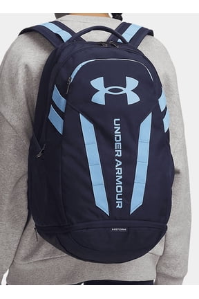 UA Hustle 5.0 Unisex OSFM 15" Laptop Backpack, Navy/Horizon Blue