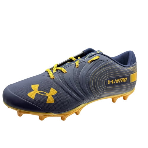 Under Armour UA Nitro Low Men's Molded Football Cleats 3021067 Size 13.5 US M