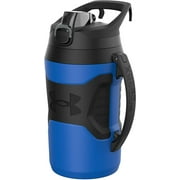 Under Armour UA Playmaker 64oz Insulated Water Jug, 12 Hours Cold, BPA Free (Black/Blue)