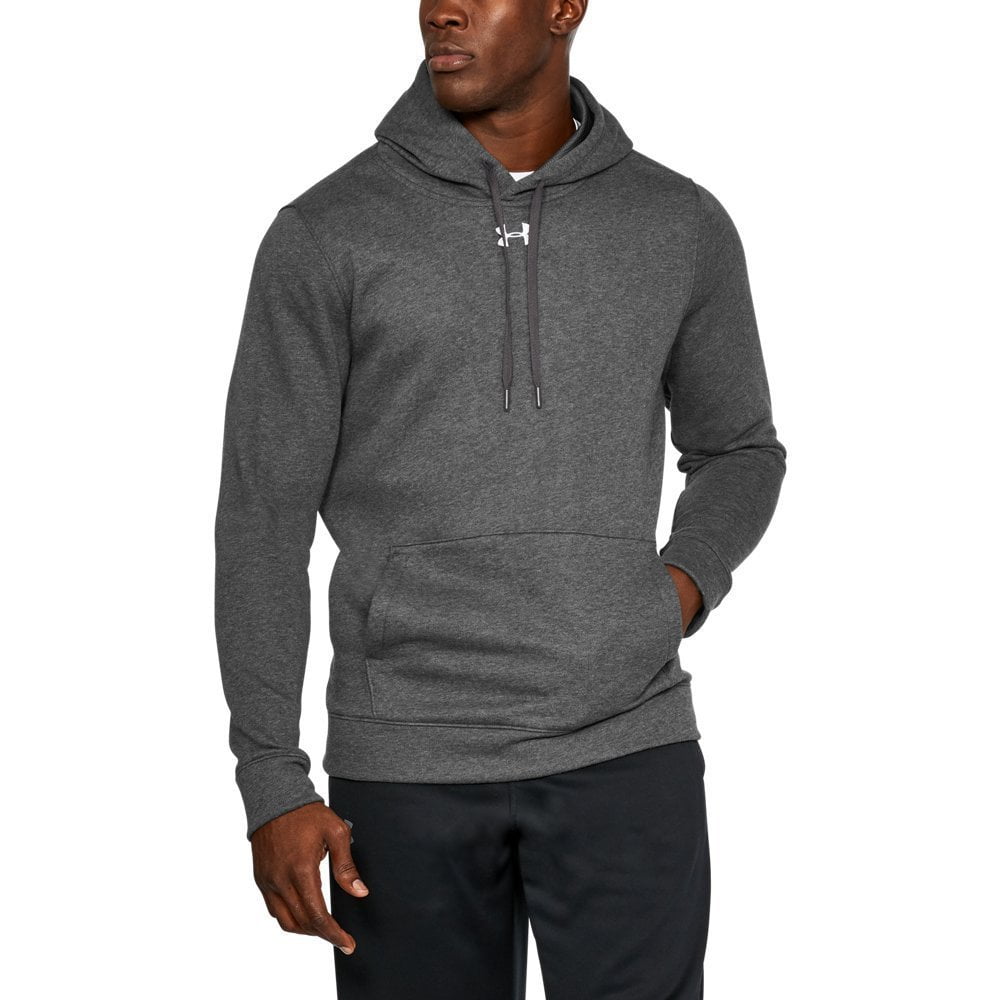 Under armour carbon heather hoodie deals
