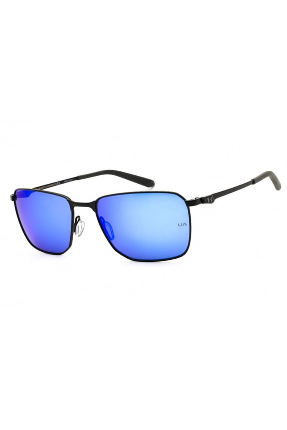 UA SCEPTER 2/G 0807Z0 58mm Rectangle Sunglasses Men's Black