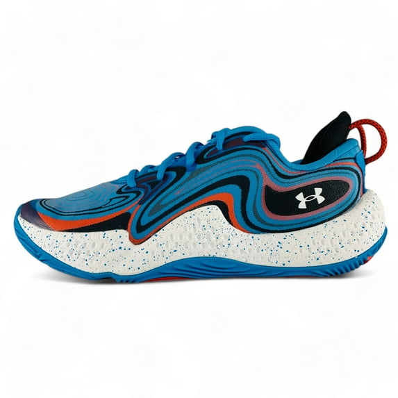 Under Armour UA Spawn 6 MM Capri-Red Solstice Men's Basketball Shoes 3027259-400, Men's U.S. Shoe Size 9.5