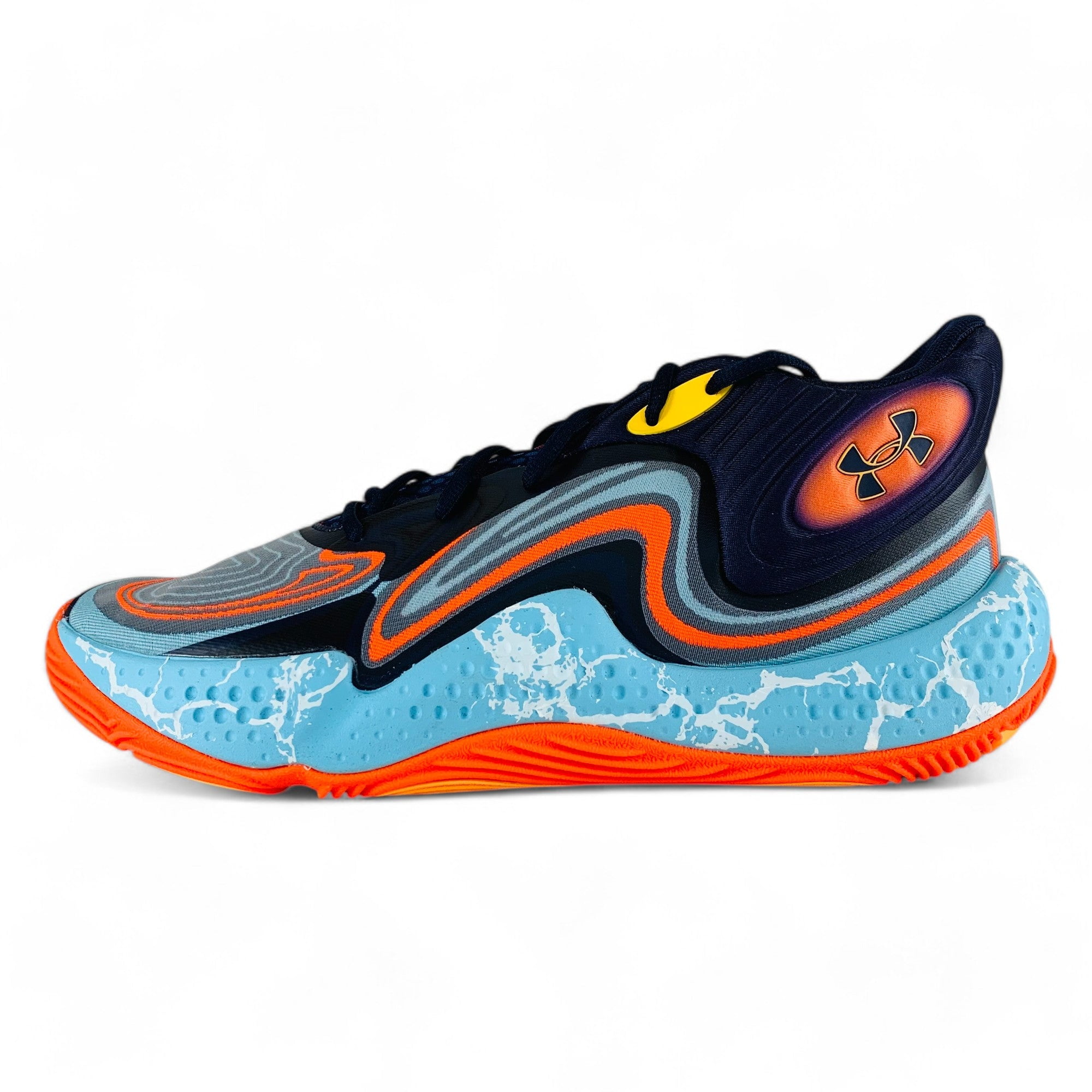 Under Armour UA Spawn 6 Mid E24 Midnight Navy Sky Blue Men