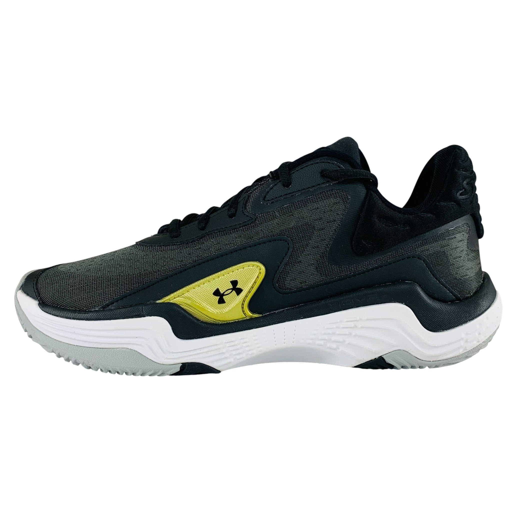 Under Armour UA Spawn 7 Black Metallic Gold Men