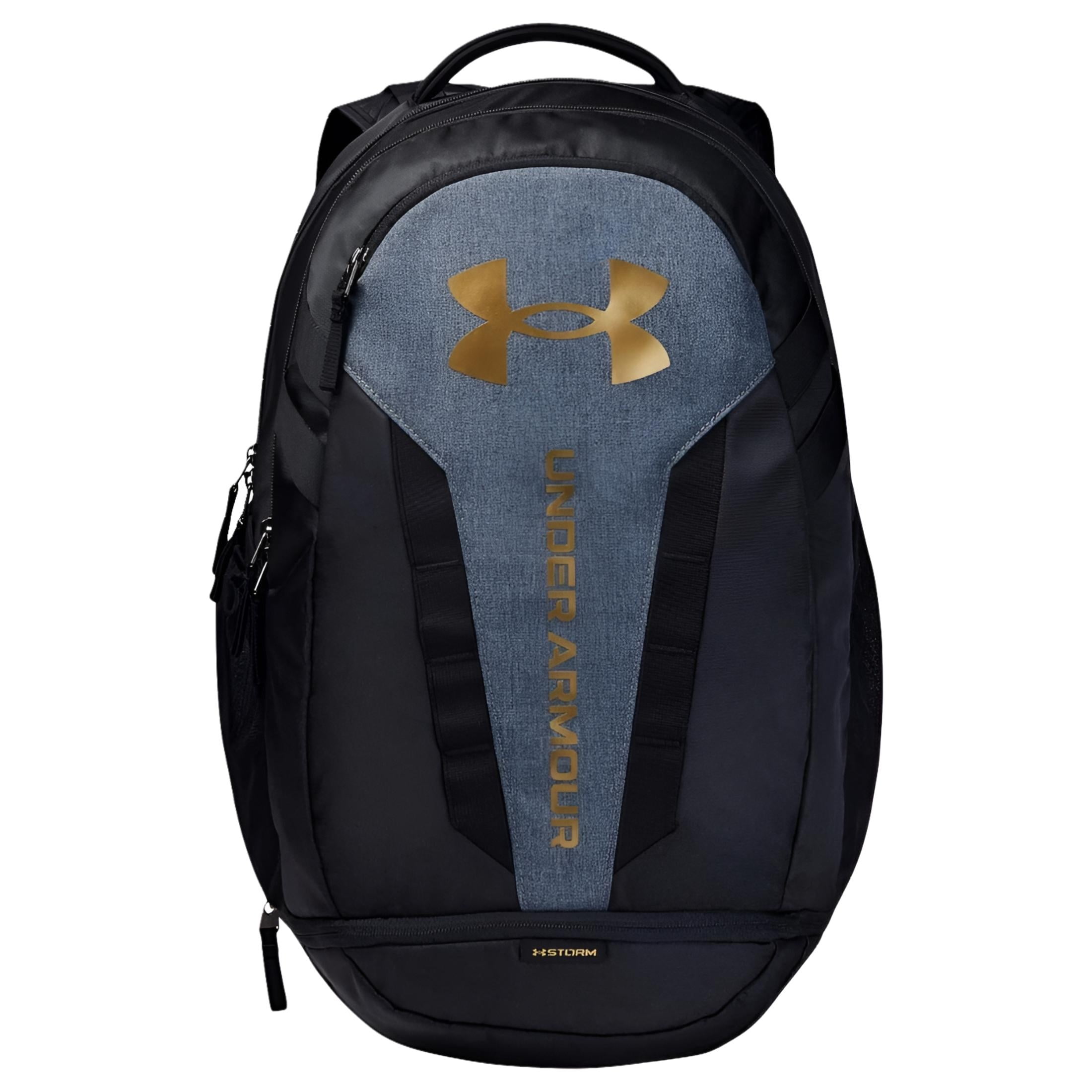 Under Armour UA Storm Adult Hustle 5.0 Backpack, Black and Gold