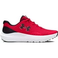 thumbnail image 1 of Under Armour UA Surge 4 Big Kids' Running Shoes Color: Red Black Black Size: 6, 1 of 4
