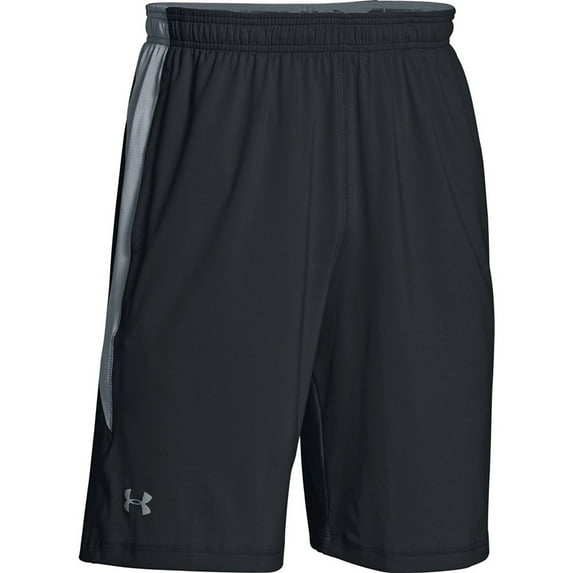 Under Armour UA1293904 XL Team Raid Colorblock Men's Shorts (Black/Steel, X-Large)